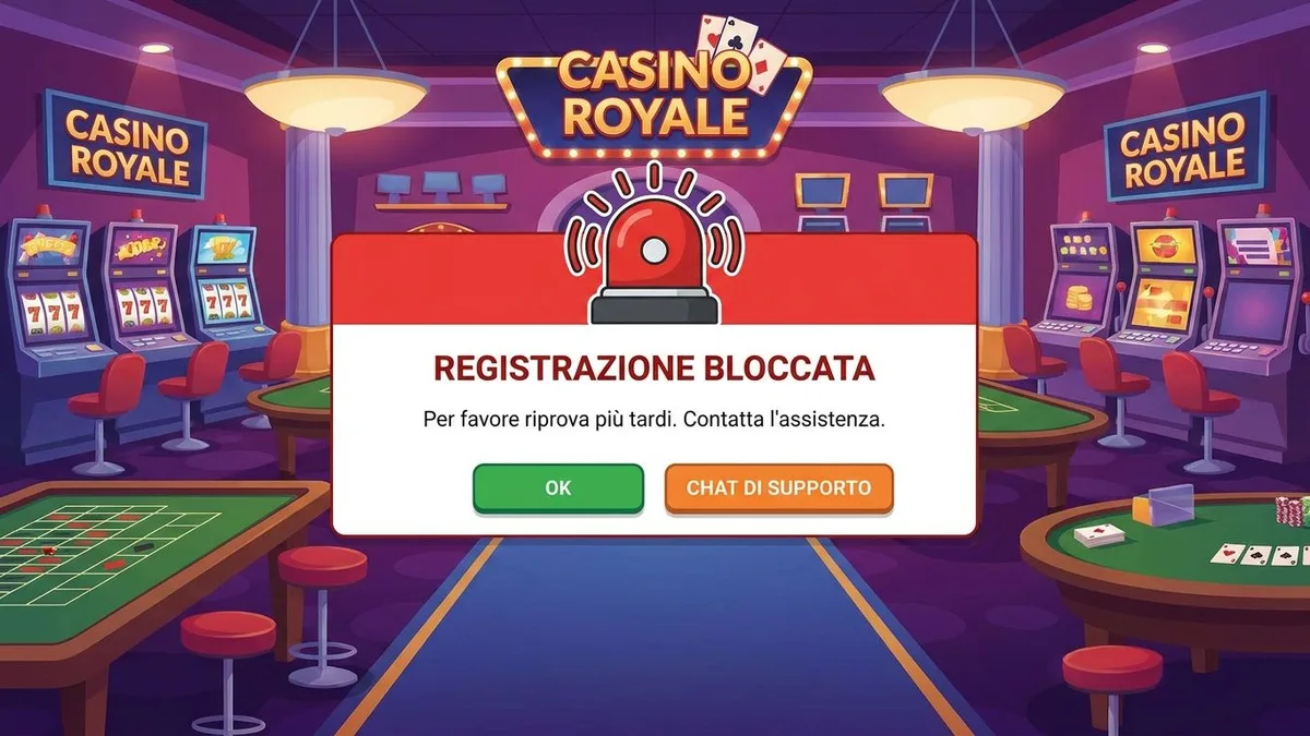 Registrazione con bonus